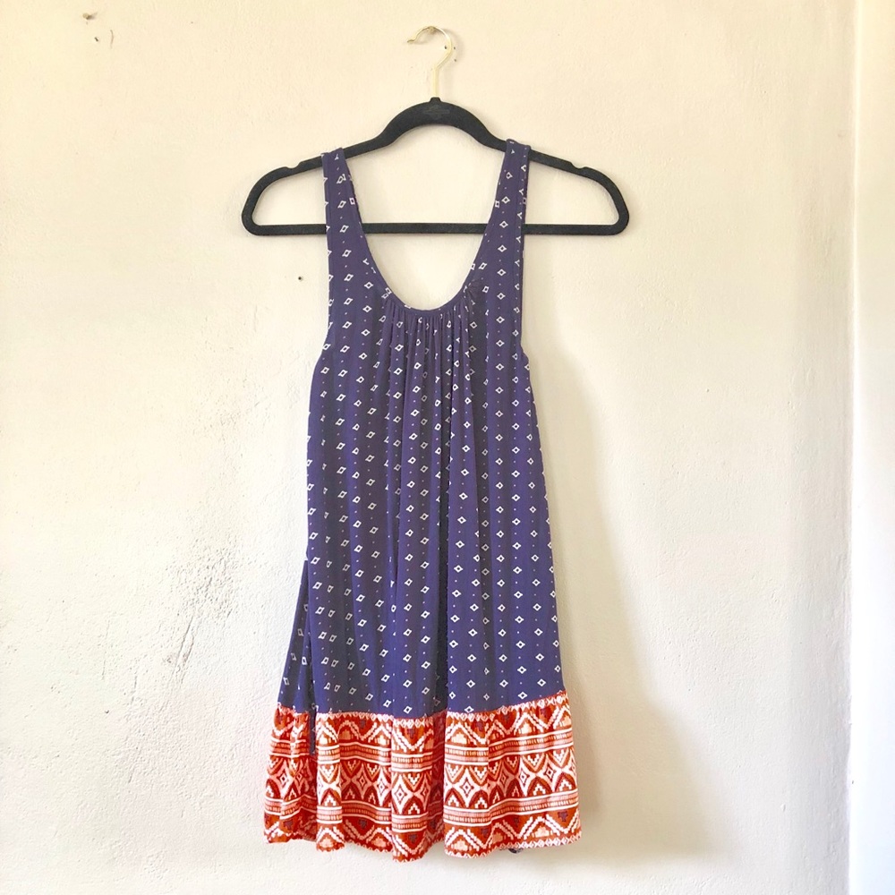 Blue dress